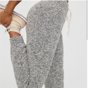 Aerie Offline Snow Day Joggers with Cozy Knit Texture